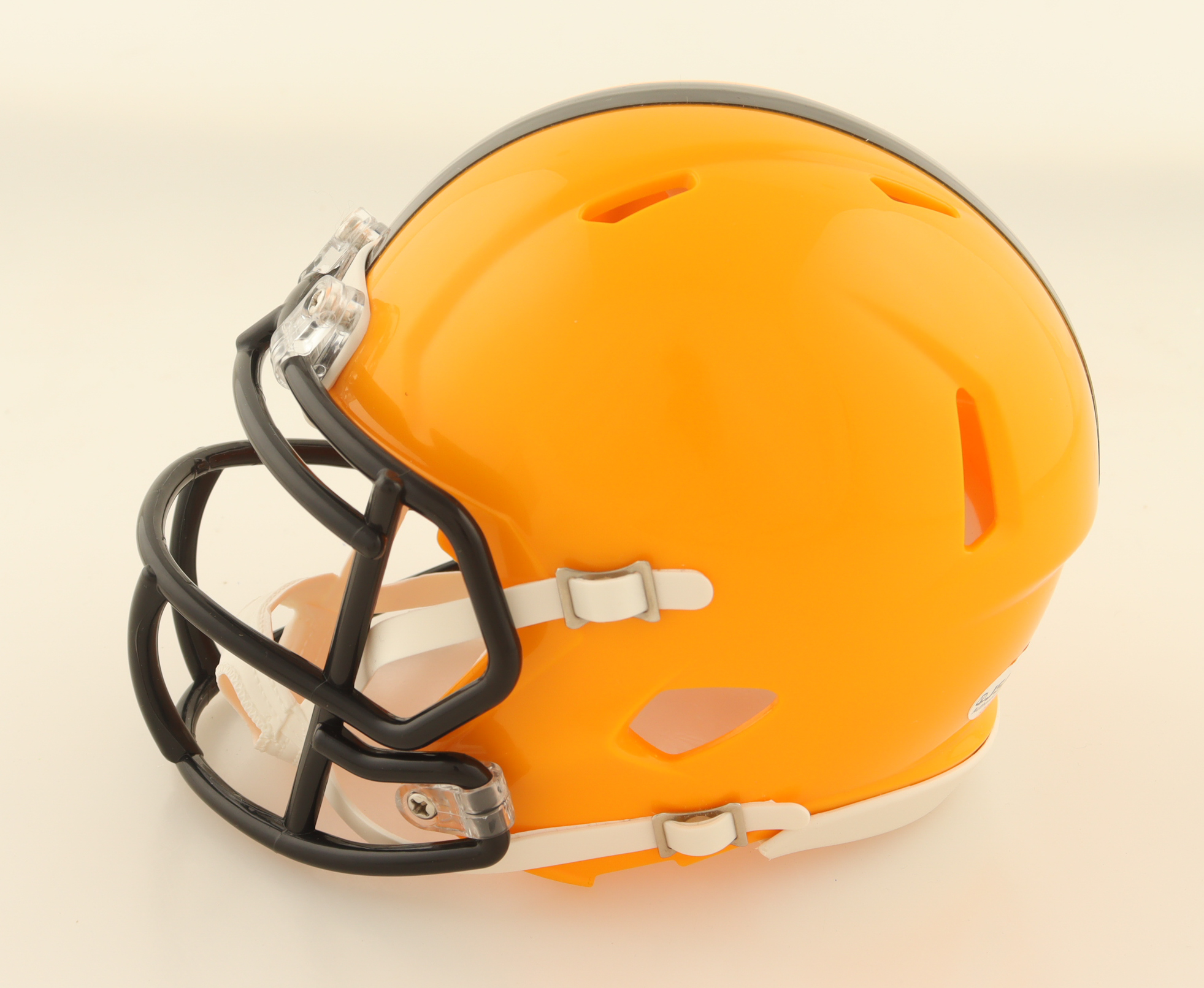 Calvin Austin III Signed Steelers Speed Mini Helmet (JSA) at PristineAuction.com Calvin Austin III Signed Steelers Speed Mini Helmet (JSA) at PristineAuction.com