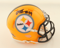 Calvin Austin III Signed Steelers Speed Mini Helmet (JSA) at PristineAuction.com