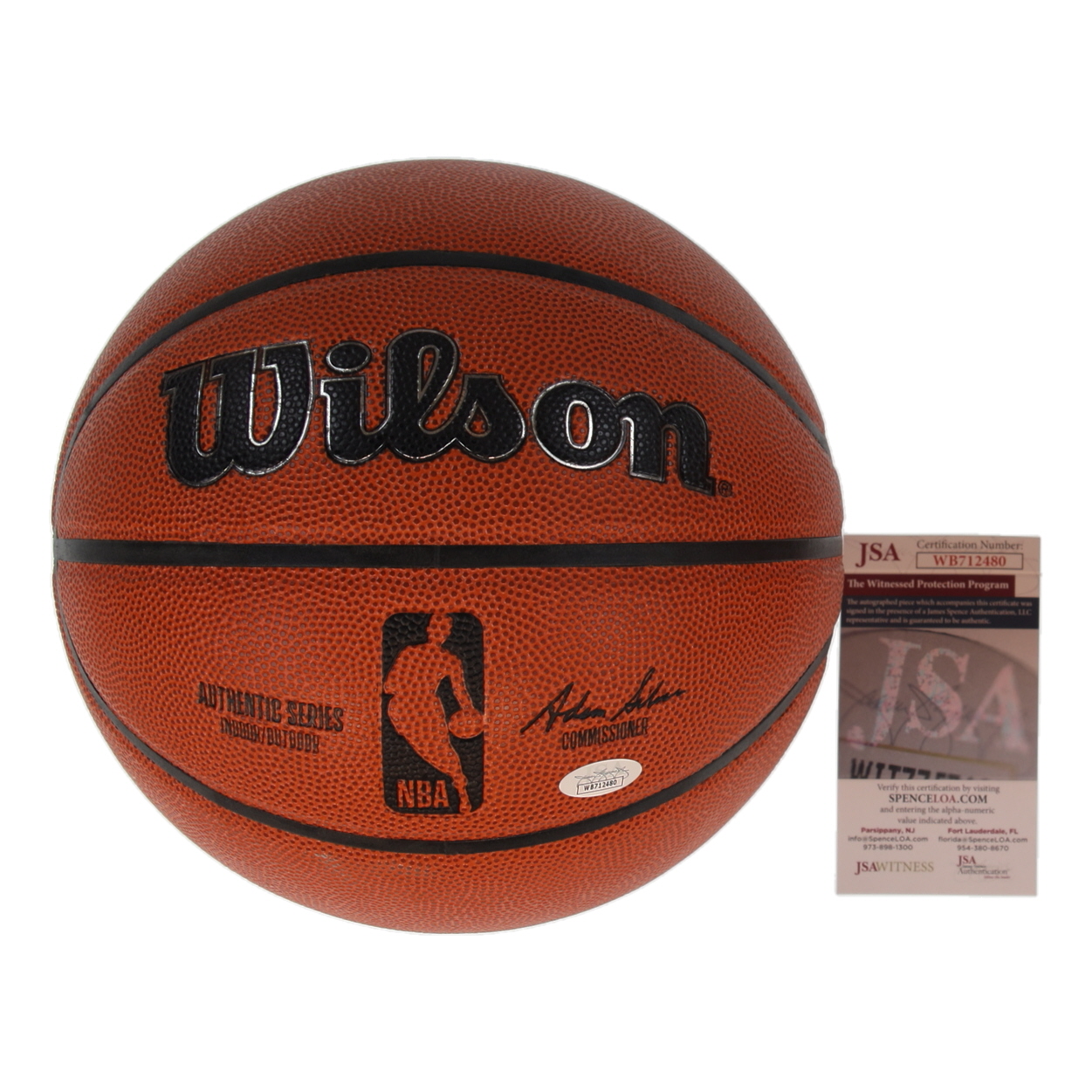 Payton Pritchard Signed NBA Basketball (JSA) at PristineAuction.com Payton Pritchard Signed NBA Basketball (JSA) at PristineAuction.com