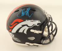 Terrell Davis Signed Broncos Speed Mini Helmet (JSA) at PristineAuction.com