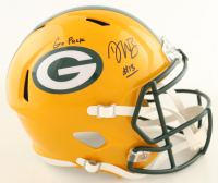 Dontayvion Wicks Signed Packers Full-Size Speed Helmet Inscribed "Go Pack" (JSA) at PristineAuction.com
