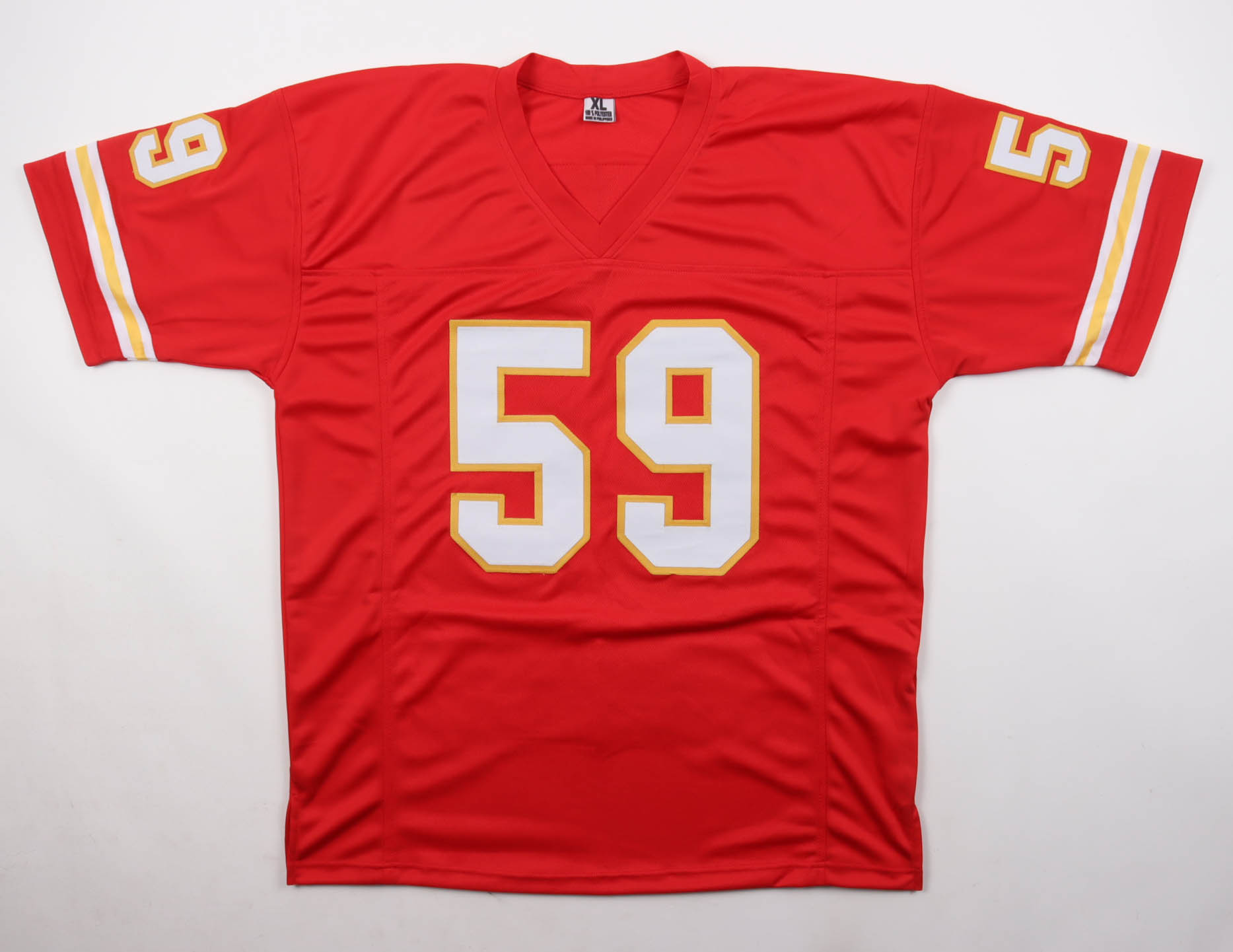 Dwayne Bowe, Derrick Johnson, Will Shields & Tony Richardson Signed "Chiefs Hall of Fame" Jersey (Beckett & JSA) at PristineAuction.com Dwayne Bowe, Derrick Johnson, Will Shields & Tony Richardson Signed "Chiefs Hall of Fame" Jersey (Beckett & JSA) at PristineAuction.com