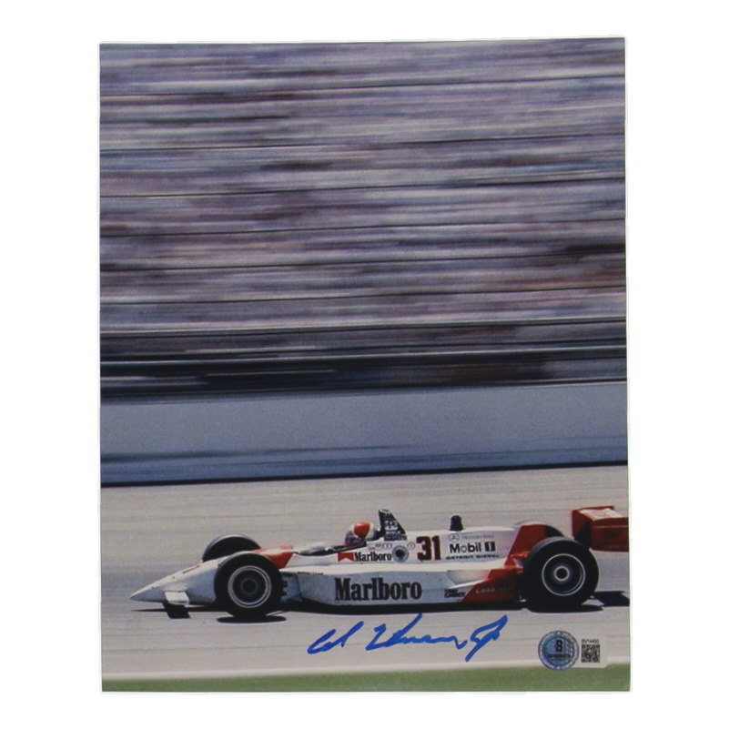 Al Unser Jr. Signed IndyCar 8x10 Photo (Beckett) at PristineAuction.com Al Unser Jr. Signed IndyCar 8x10 Photo (Beckett) at PristineAuction.com