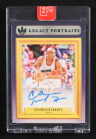 Charles Barkley 2021-22 Court Kings Legacy Portrait Signatures Emerald #6 at PristineAuction.com