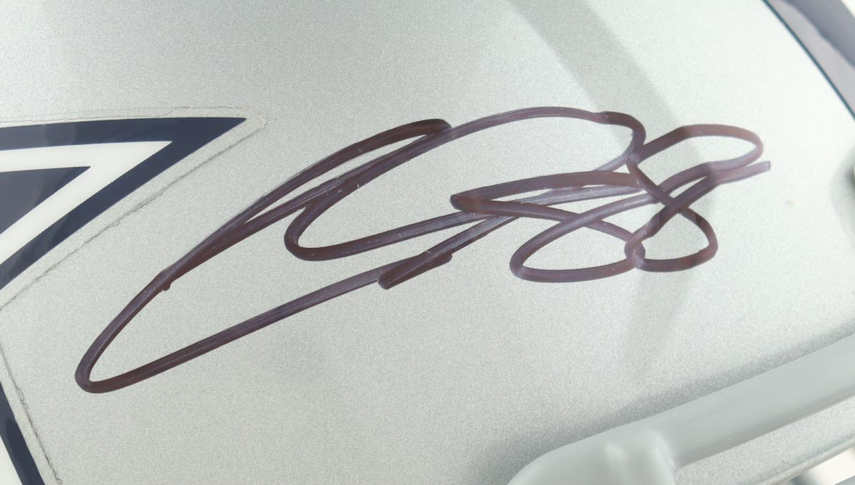 Ceedee Lamb Signed Cowboys Full-Size Speed Helmet (Fanatics) at PristineAuction.com Ceedee Lamb Signed Cowboys Full-Size Speed Helmet (Fanatics) at PristineAuction.com