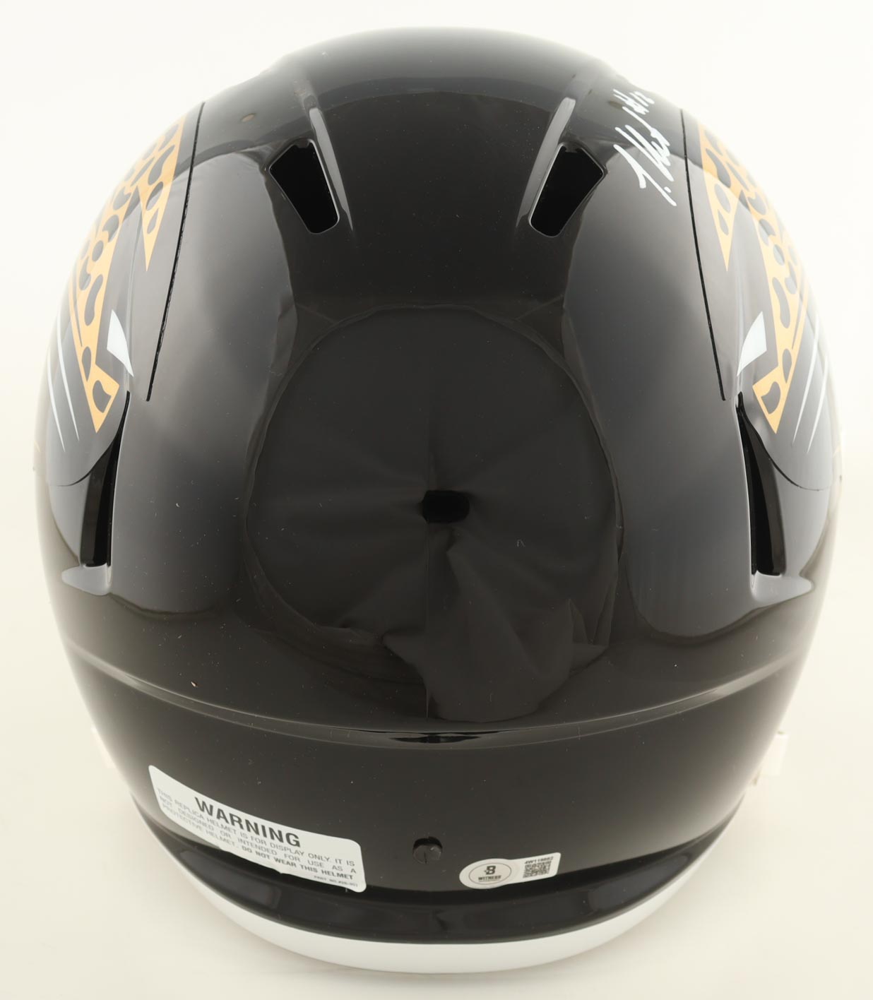 Travis Hunter Signed Jaguars Full-Size Speed Helmet (Beckett) at PristineAuction.com Travis Hunter Signed Jaguars Full-Size Speed Helmet (Beckett) at PristineAuction.com