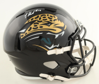 Travis Hunter Signed Jaguars Full-Size Speed Helmet (Beckett) at PristineAuction.com