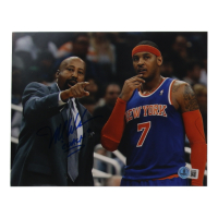 Mike Woodson Signed Knicks 8x10 Photo Inscribed "Coach" (Beckett) at PristineAuction.com
