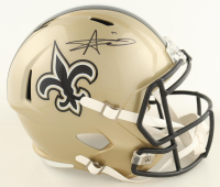Alvin Kamara Signed Saints Full-Size Speed Helmet (Beckett) at PristineAuction.com
