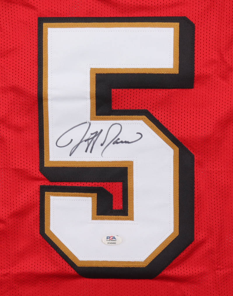Jeff Garcia Signed Jersey (PSA) at PristineAuction.com Jeff Garcia Signed Jersey (PSA) at PristineAuction.com