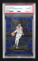 Victor Wembanyama 2023-24 Select Prizms Blue #87 RC (PSA 10) at PristineAuction.com