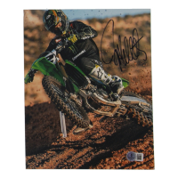 Jeremy McGrath Signed 8x10 Photo (Beckett) at PristineAuction.com