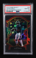 Jalen Hurts 2020 Select Prizm Maroon Die Cut #50 RC (PSA 10) at PristineAuction.com