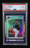 Paul Skenes 2024 Donruss Blue #131 RC #113/149 (PSA 10) at PristineAuction.com