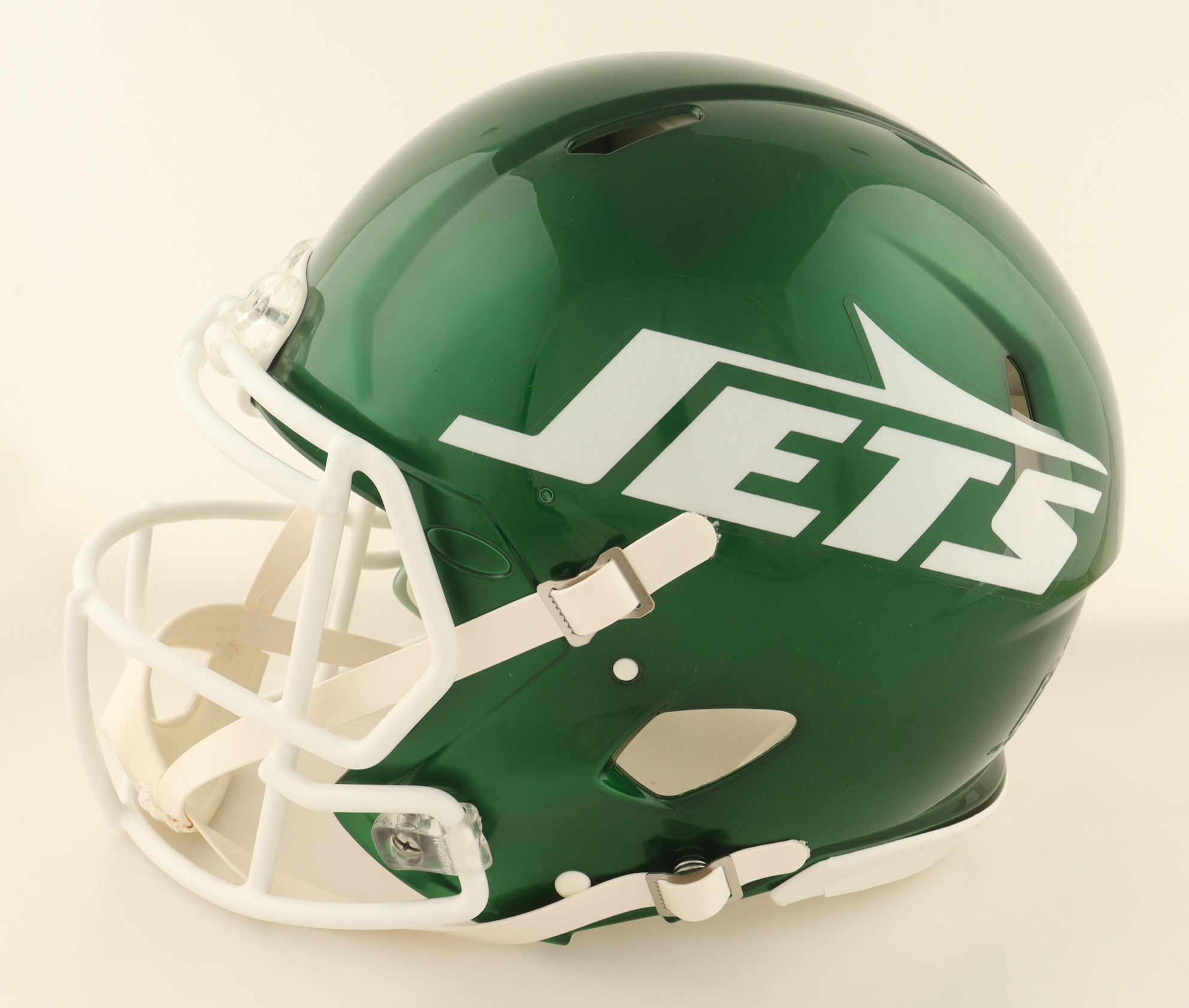 Ahmad "Sauce" Gardner Signed Jets Full-Size Authentic On-Field Speed Helmet (Fanatics) at PristineAuction.com Ahmad "Sauce" Gardner Signed Jets Full-Size Authentic On-Field Speed Helmet (Fanatics) at PristineAuction.com