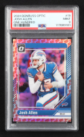 Josh Allen 2024 Donruss Optic One Hundred #19 (PSA 9) at PristineAuction.com