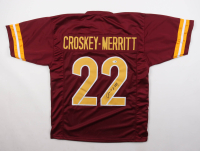 Jacory Croskey-Merritt Signed Jersey (JSA) at PristineAuction.com