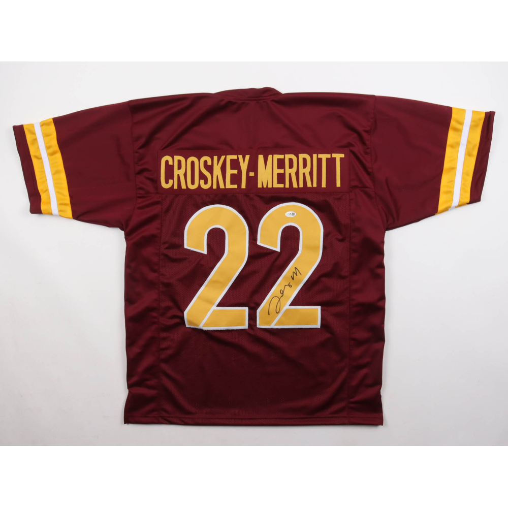 Jacory Croskey-Merritt Signed Jersey (JSA) at PristineAuction.com