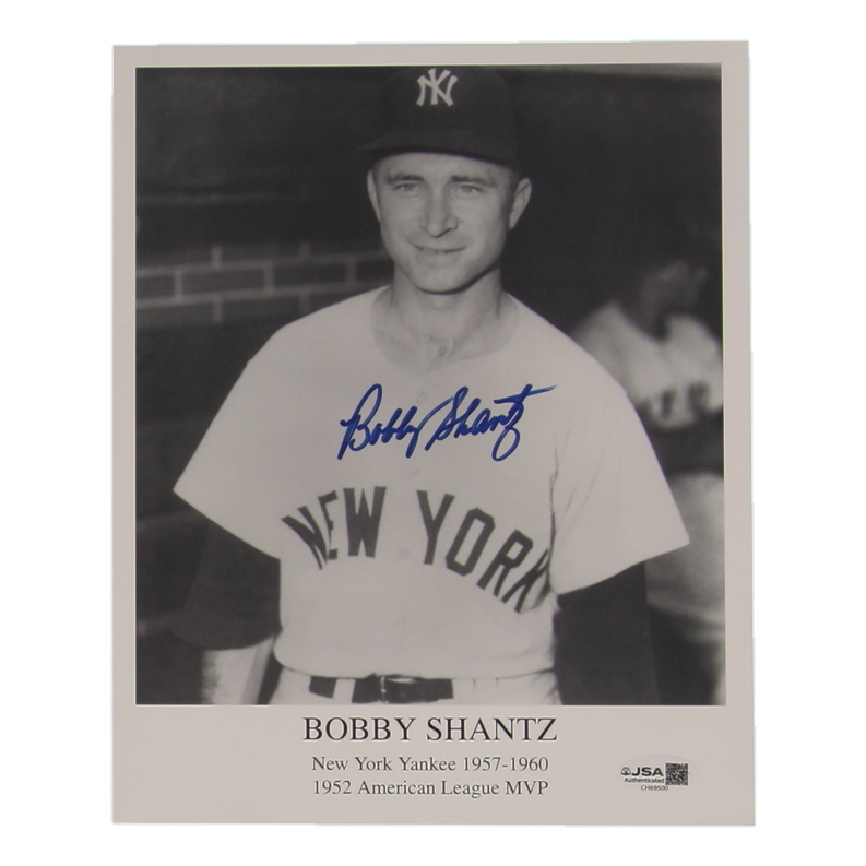 Bobby Shantz Signed Yankees 8x10 Photo (JSA) at PristineAuction.com Bobby Shantz Signed Yankees 8x10 Photo (JSA) at PristineAuction.com