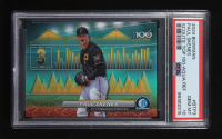 Paul Skenes 2024 Bowman Chrome Scouts Top 100 Aqua Refractors #BTP3 RC #014/125 (PSA 10) at PristineAuction.com