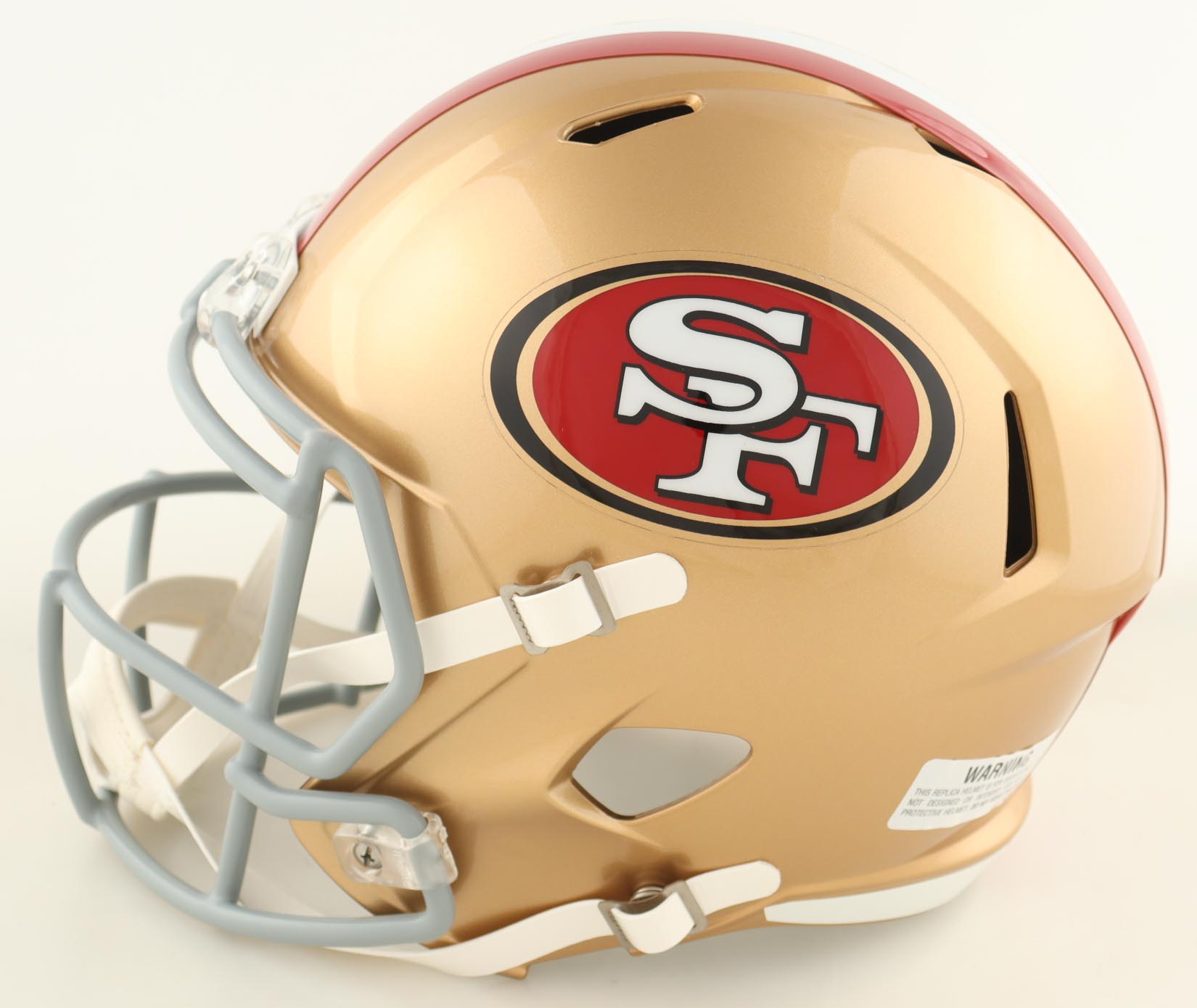 Frank Gore Signed 49ers Full-Size Speed Helmet (Beckett) at PristineAuction.com Frank Gore Signed 49ers Full-Size Speed Helmet (Beckett) at PristineAuction.com