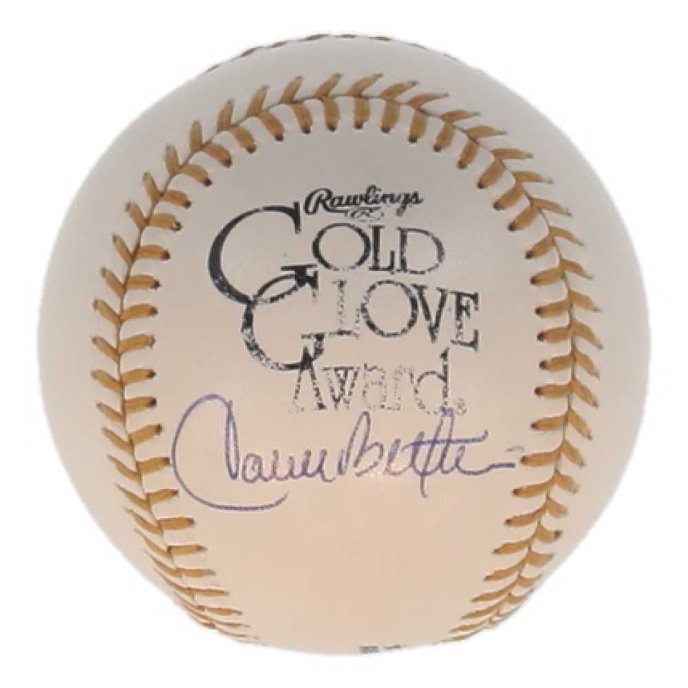 Carlos Beltran Signed Golden Glove Award Baseball (JSA) at PristineAuction.com
