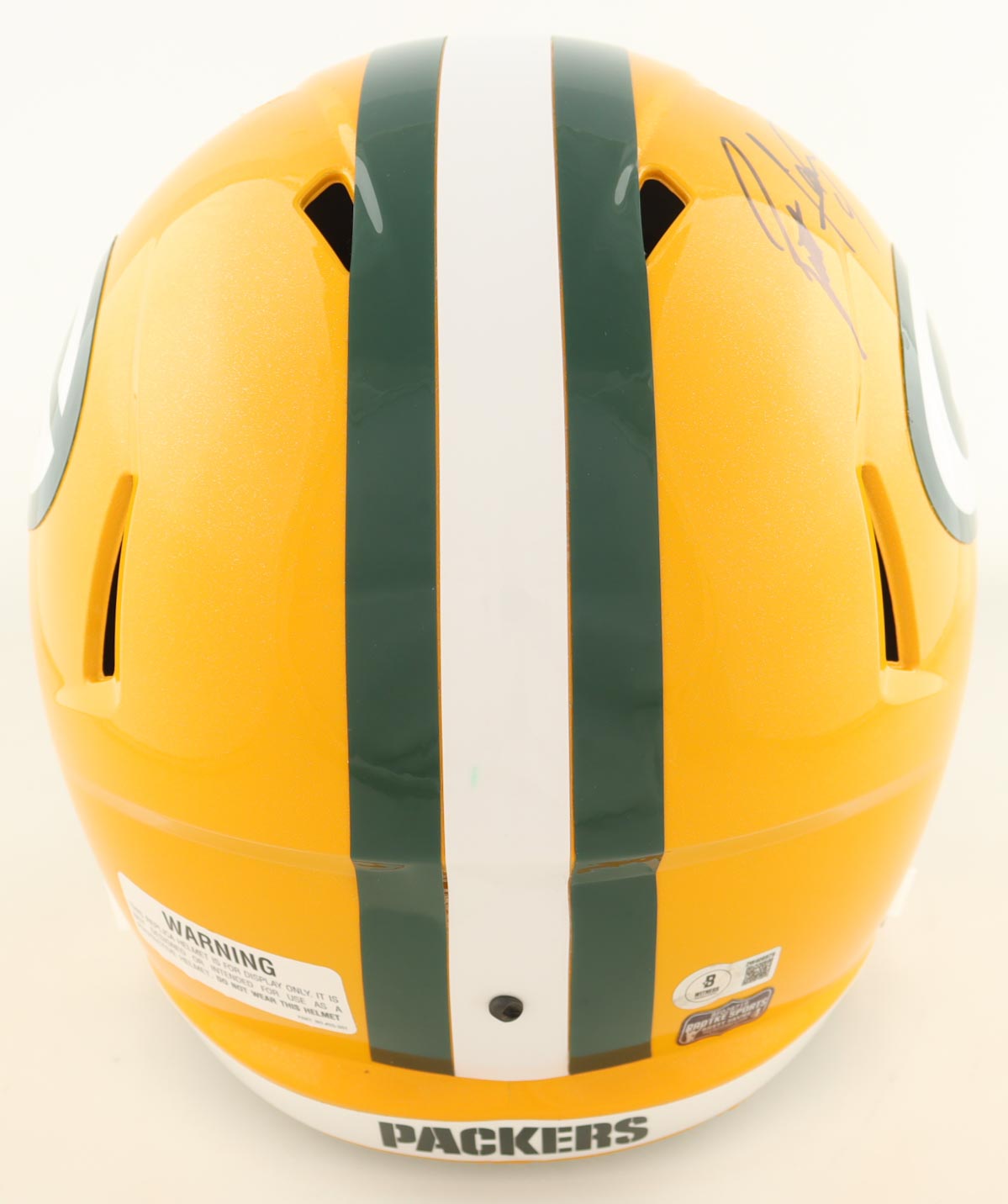 Brett Favre Signed Packers Full-Size Speed Helmet (Beckett) at PristineAuction.com Brett Favre Signed Packers Full-Size Speed Helmet (Beckett) at PristineAuction.com
