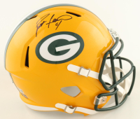 Brett Favre Signed Packers Full-Size Speed Helmet (Beckett) at PristineAuction.com
