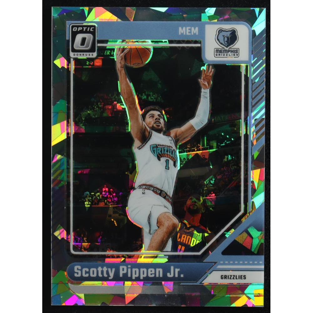 Scotty Pippen Jr. 2024-25 Donruss Optic Cracked Ice #180 #18/25 at PristineAuction.com