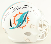 Odell Beckham Jr. & Jaylen Waddle Signed Dolphins Full-Size Speed Helmet (Beckett & Fanatics) at PristineAuction.com