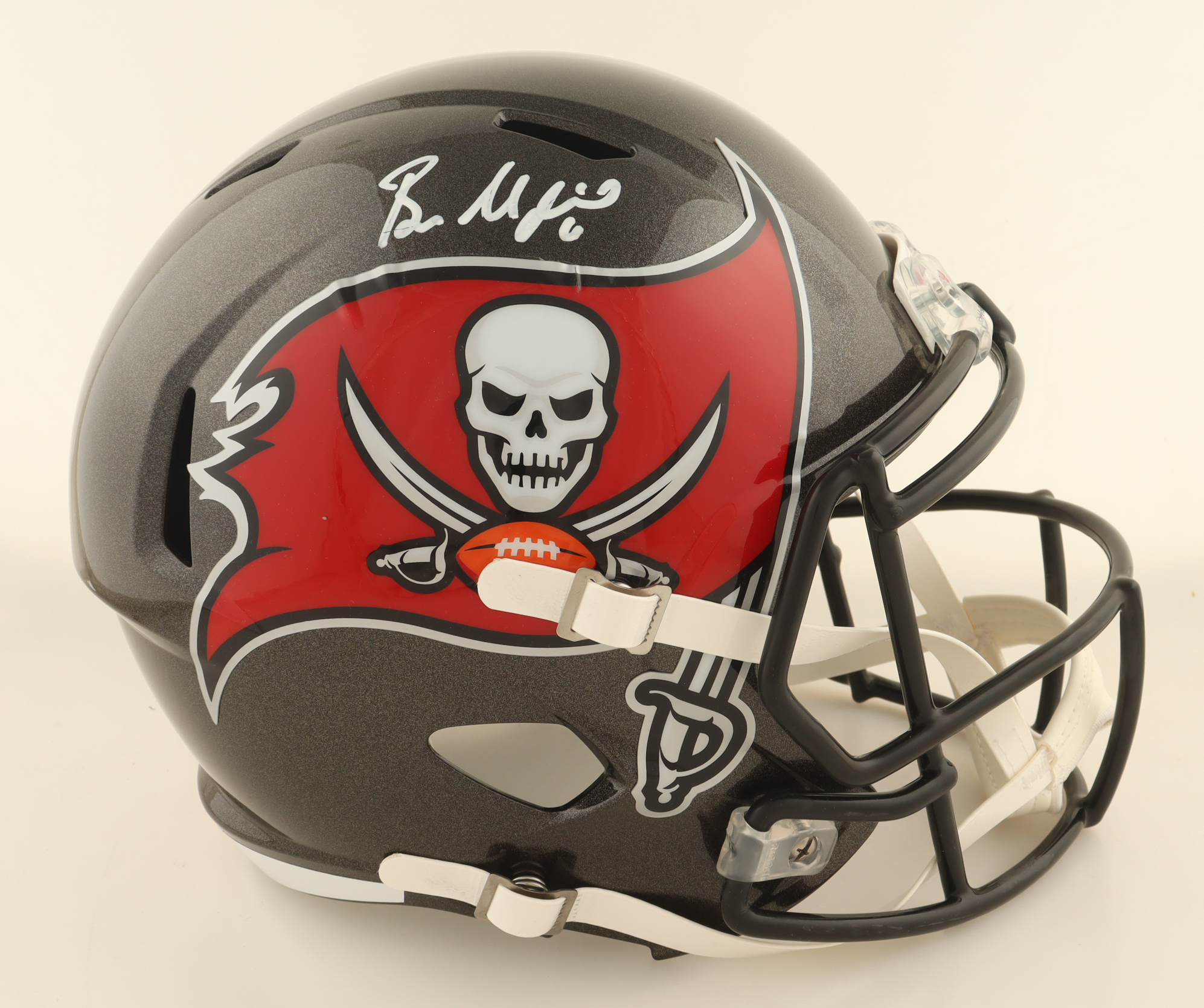 Baker Mayfield Signed Buccaneers Full-Size Speed Helmet (Beckett) at PristineAuction.com Baker Mayfield Signed Buccaneers Full-Size Speed Helmet (Beckett) at PristineAuction.com