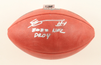 Ahmad "Sauce" Gardner Signed "The Duke" NFL Football Inscribed "2022 NFL DROY" (Fanatics) at PristineAuction.com