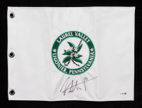 Jordan Staal Signed Laurel Valley Golf Club Pin Flag (JSA) at PristineAuction.com