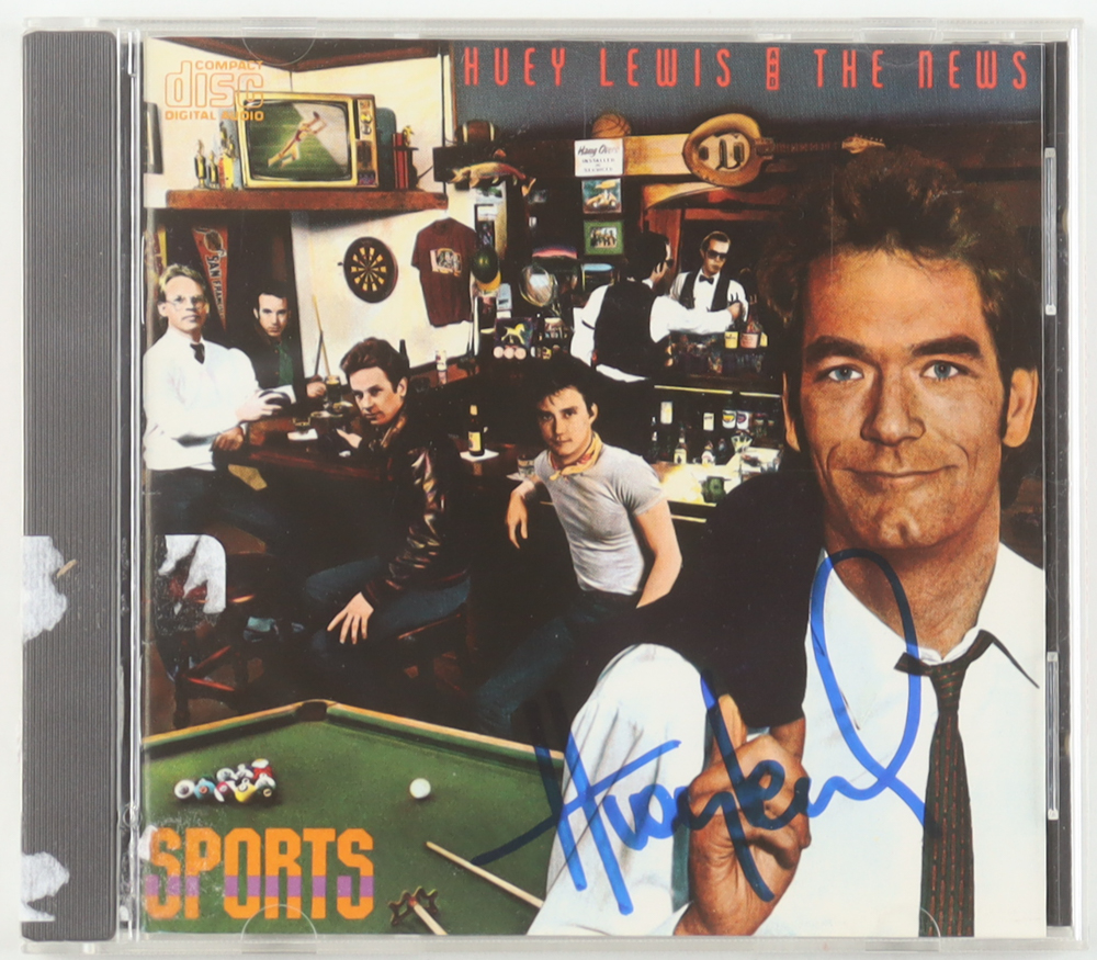 Huey Lewis Signed "Sports" CD Insert With Disc (Beckett) at PristineAuction.com Huey Lewis Signed "Sports" CD Insert With Disc (Beckett) at PristineAuction.com