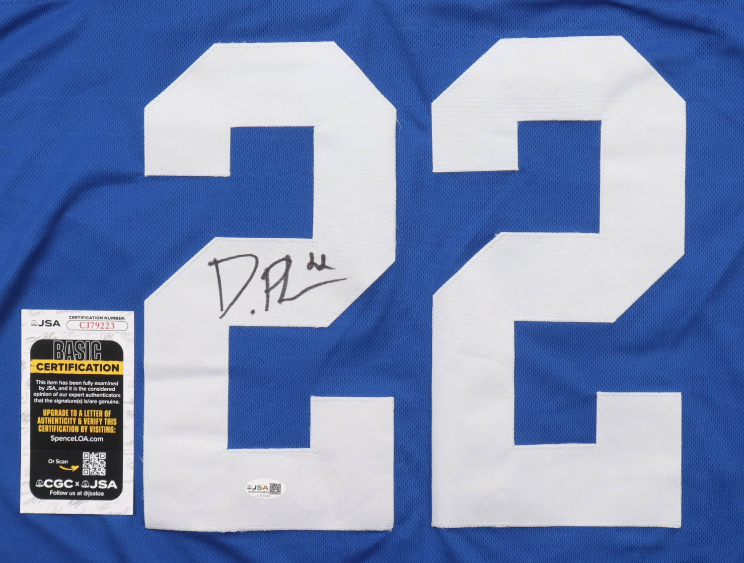 Andru Phillips Signed Jersey (JSA) at PristineAuction.com Andru Phillips Signed Jersey (JSA) at PristineAuction.com