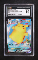 Surfing Pikachu VMAX 2021 Pokemon 25th Anniversary Collection Japanese #022 (CGC 10) at PristineAuction.com