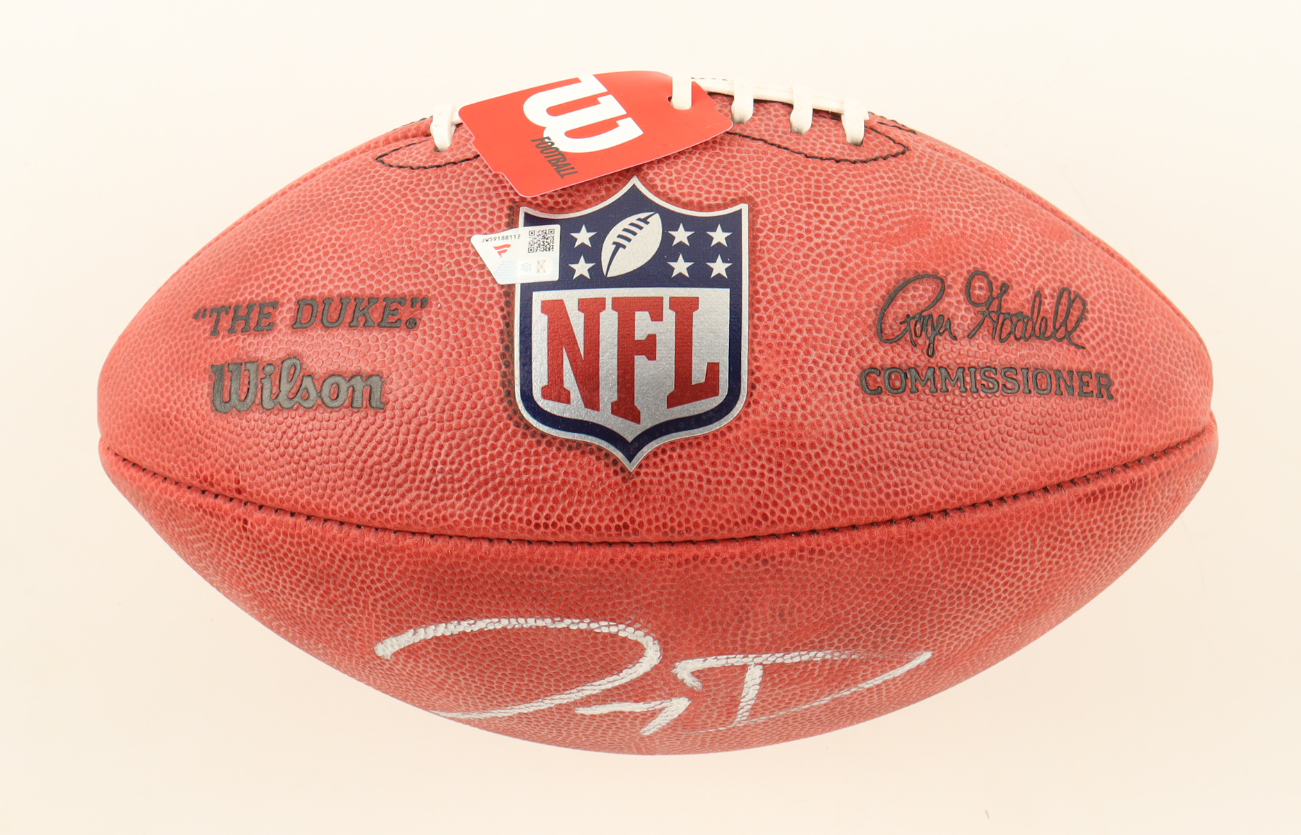 Jayden Daniels Signed "The Duke" NFL Football (Fanatics) at PristineAuction.com Jayden Daniels Signed "The Duke" NFL Football (Fanatics) at PristineAuction.com