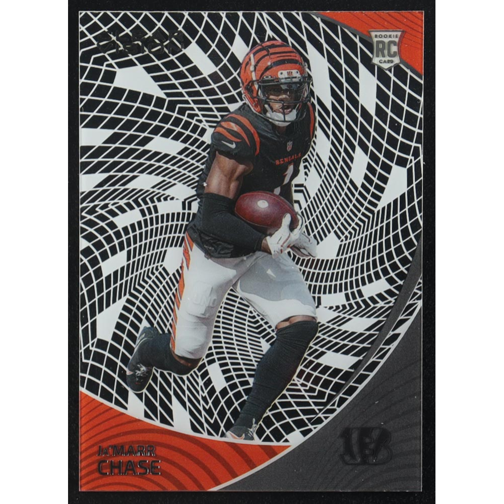 Ja'Marr Chase 2021 Panini Chronicles Clear Vision Rookies #5 RC at PristineAuction.com