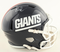 Abdul Carter Signed Giants Full-Size Alternate Speed Helmet (Beckett) at PristineAuction.com
