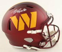 Brian Robinson Jr. Signed Commanders Full-Size Speed Helmet (Beckett) at PristineAuction.com