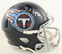 Deandre Hopkins Signed Titans Full-Size Speed Helmet (Beckett) at PristineAuction.com