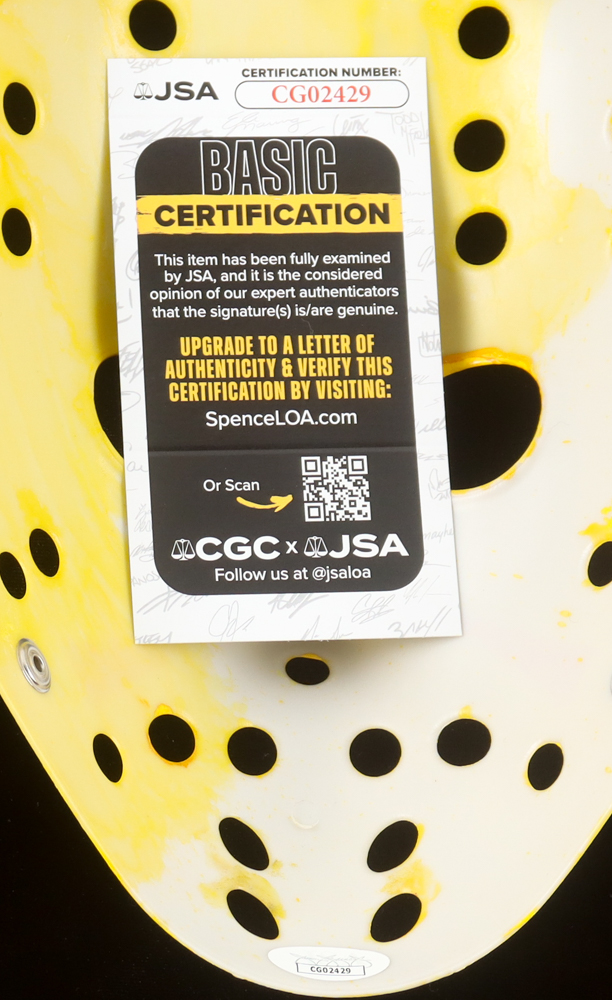 Ari Lehman Signed Jason "Friday the 13th" Mask Inscribed "Friday The 13th" (JSA) at PristineAuction.com Ari Lehman Signed Jason "Friday the 13th" Mask Inscribed "Friday The 13th" (JSA) at PristineAuction.com