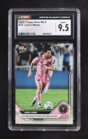 Lionel Messi 2025 Topps Now MLS #76 (CGC 9.5) at PristineAuction.com