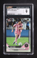 Lionel Messi 2025 Topps Now MLS #76 (CGC 9) at PristineAuction.com