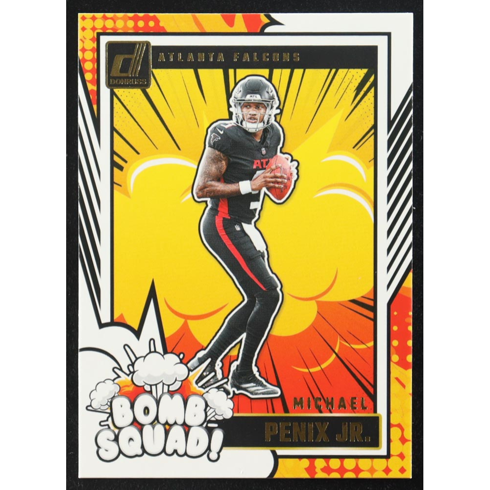 Michael Penix Jr. 2024 Donruss Bomb Squad #1 RC at PristineAuction.com