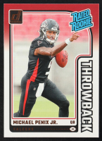 Michael Penix Jr. 2024 Donruss Throwback #3 RC at PristineAuction.com