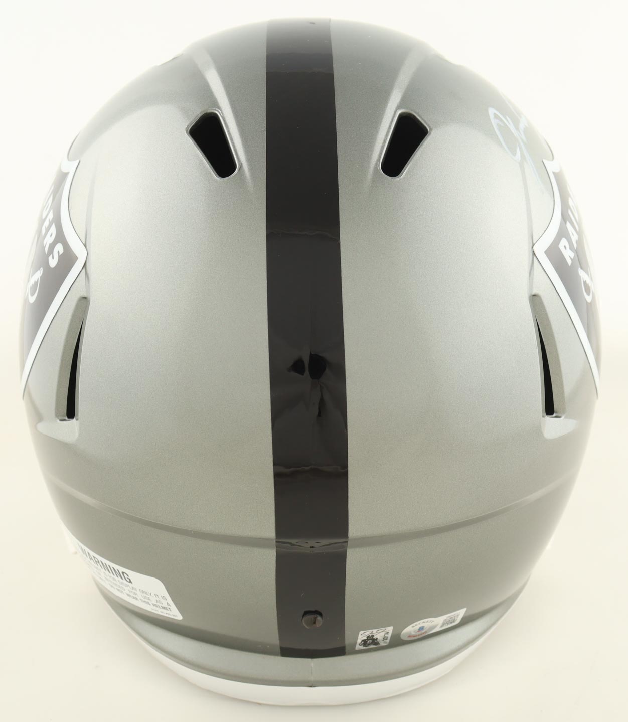 Josh Jacobs Signed Raiders Full-Size Speed Helmet (Beckett & Jacobs) at PristineAuction.com Josh Jacobs Signed Raiders Full-Size Speed Helmet (Beckett & Jacobs) at PristineAuction.com