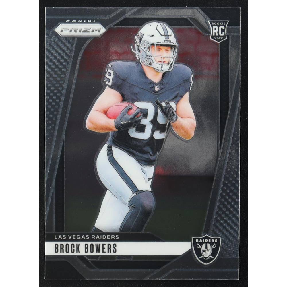 Brock Bowers 2024 Panini Prizm #315 RC at PristineAuction.com
