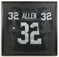 Marcus Allen Signed Custom Framed Jersey Display (JSA) at PristineAuction.com