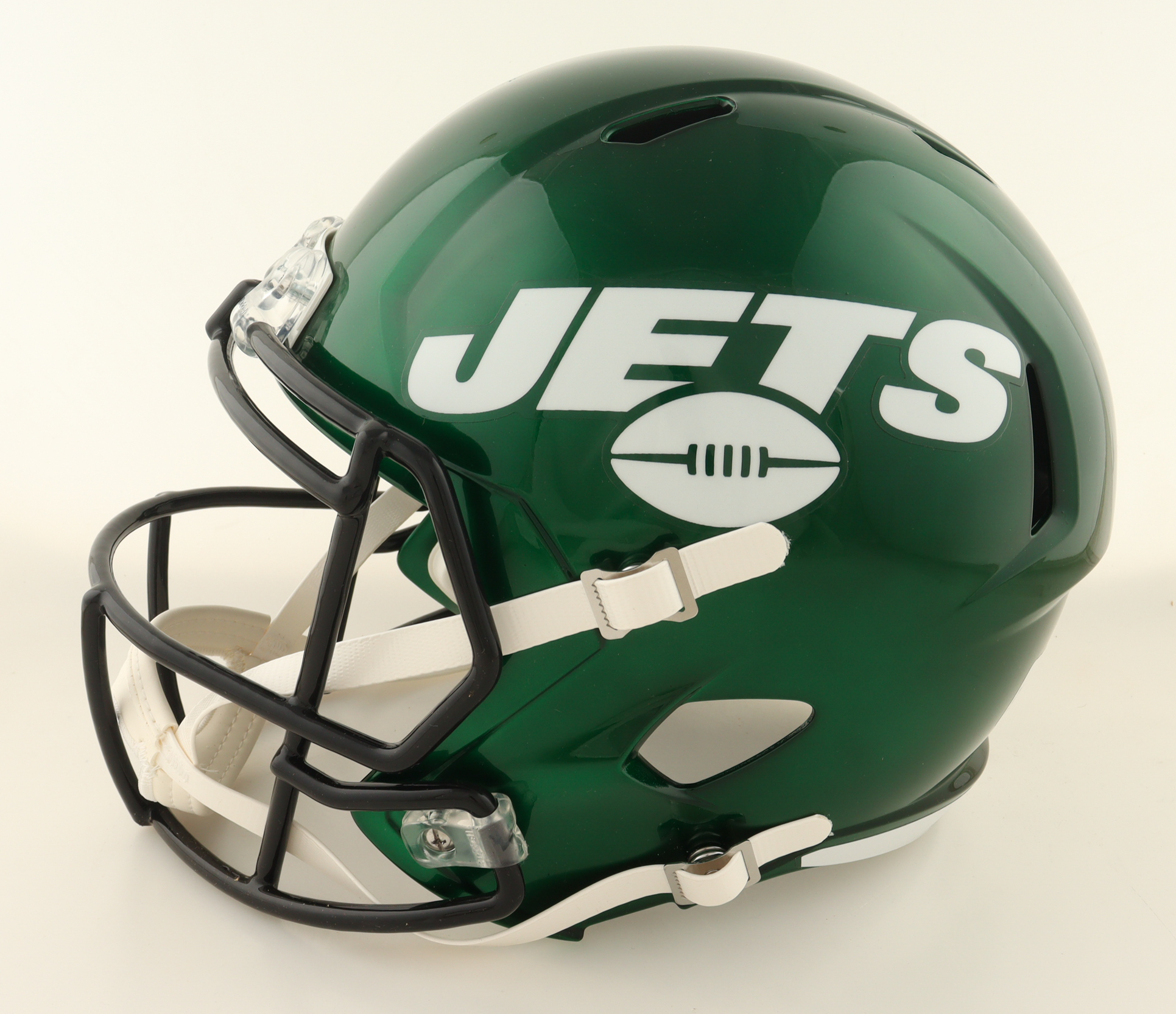 Curtis Martin Signed Jets Full-Size Speed Helmet Inscribed "HOF 12" (PSA) at PristineAuction.com Curtis Martin Signed Jets Full-Size Speed Helmet Inscribed "HOF 12" (PSA) at PristineAuction.com